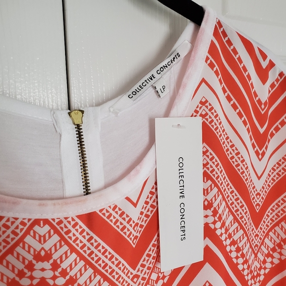 StitchFix Collective Concept Chevron Top - Picture 4 of 6